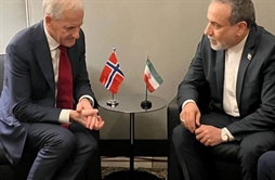 I.R. Iran, Ministry of Foreign Affairs- Iranian FM meets Norwegian PM on UNGA sidelines to discuss bilateral global issues