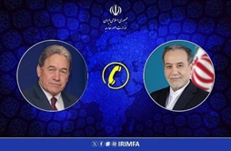 I.R. Iran, Ministry of Foreign Affairs- New Zealand Foreign Minister holds phone call with Iranian counterpartNew Zealand Foreign Minister holds phone call with Iranian counterpart