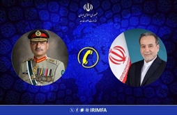 I.R. Iran, Ministry of Foreign Affairs- Phone call between Iranian Foreign Minister and Pakistan Army Chief